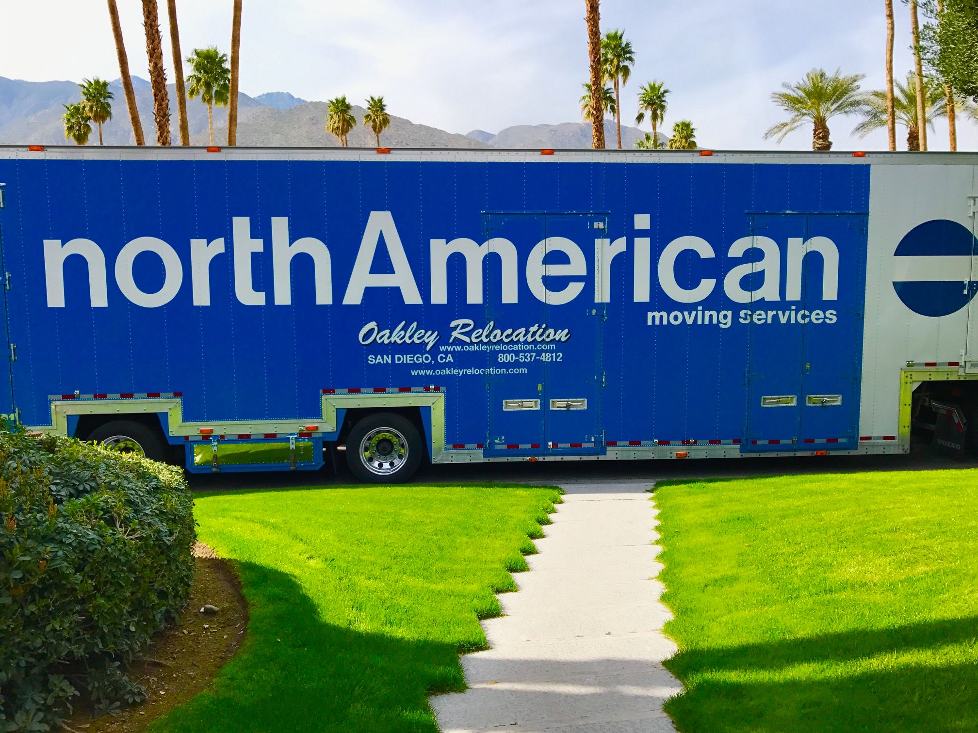 Oakley relocation trailer north America