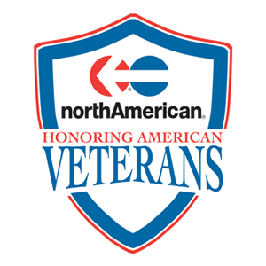 North American Van Lines Honoring American Veterans badge